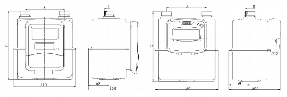 LoRa / LoRaWAN Gas Meter